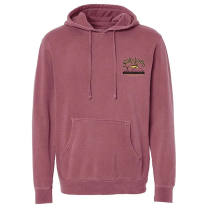 Salty Joe's Fish Count Pigment - Dyed Hoodie - Angler's Pro Tackle & Outdoors