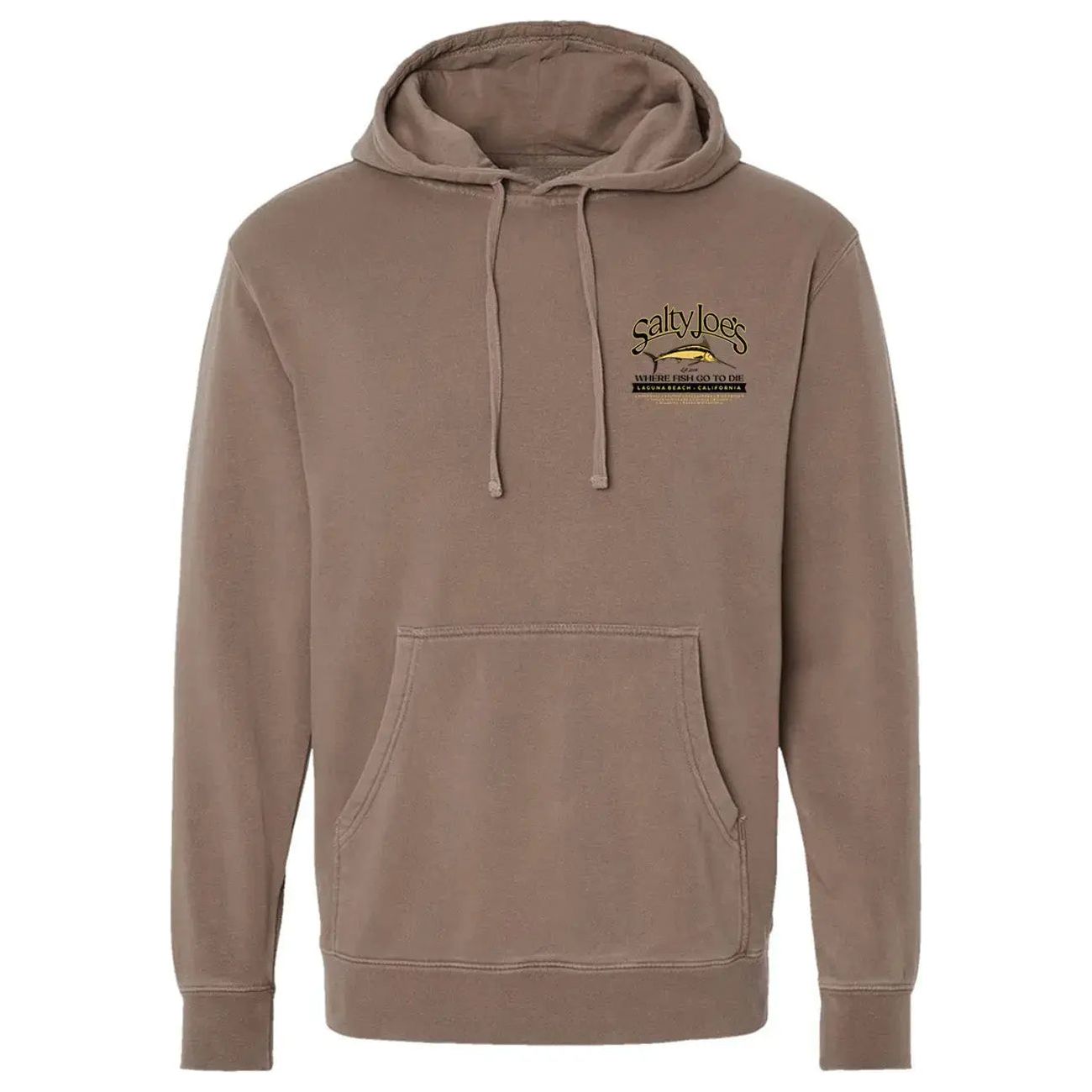 Salty Joe's Fish Count Pigment - Dyed Hoodie - Angler's Pro Tackle & Outdoors