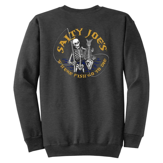 Salty Joe's Fishin' Bones Crewneck - Angler's Pro Tackle & Outdoors