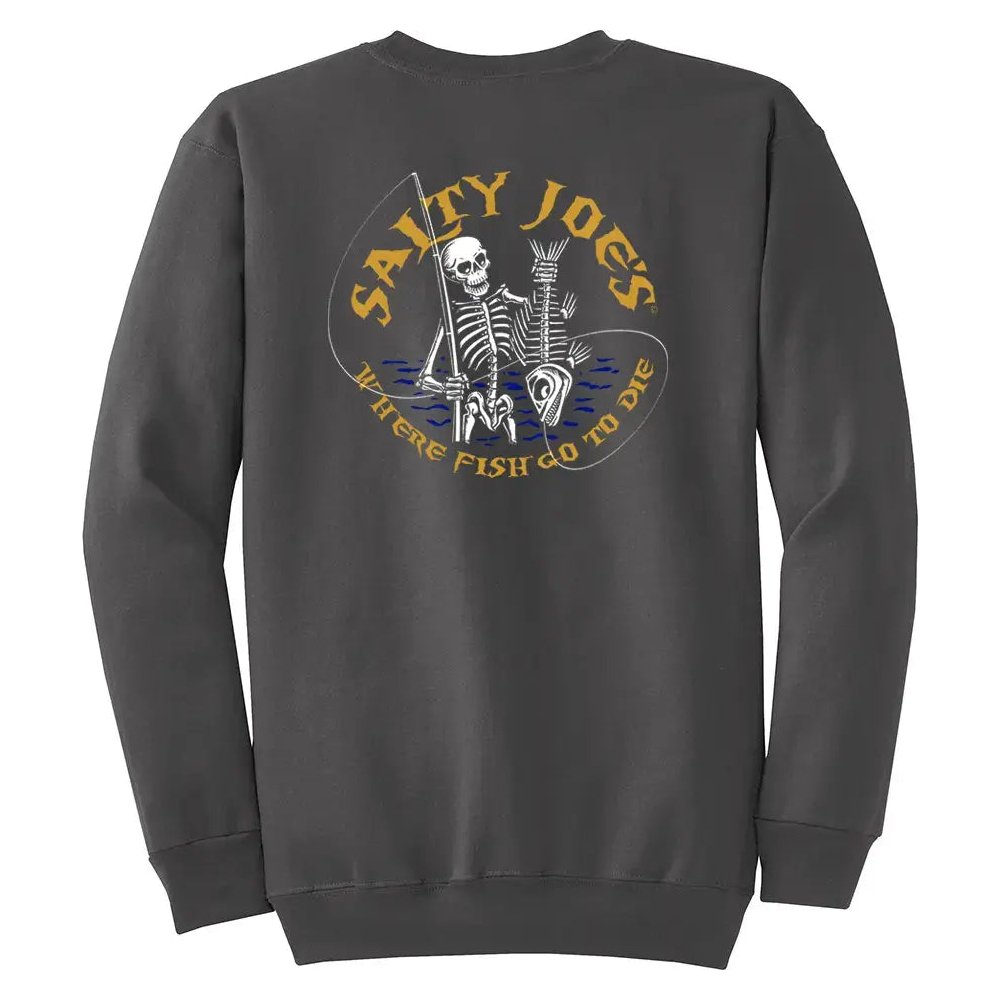 Salty Joe's Fishin' Bones Crewneck - Angler's Pro Tackle & Outdoors