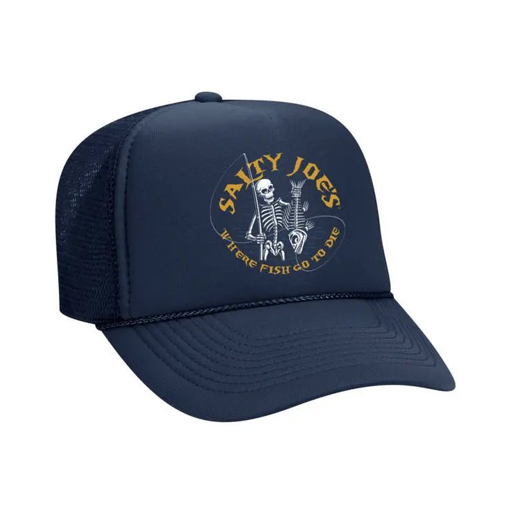 Salty Joe's Fishin' Bones Foam Trucker Hat - Angler's Pro Tackle & Outdoors