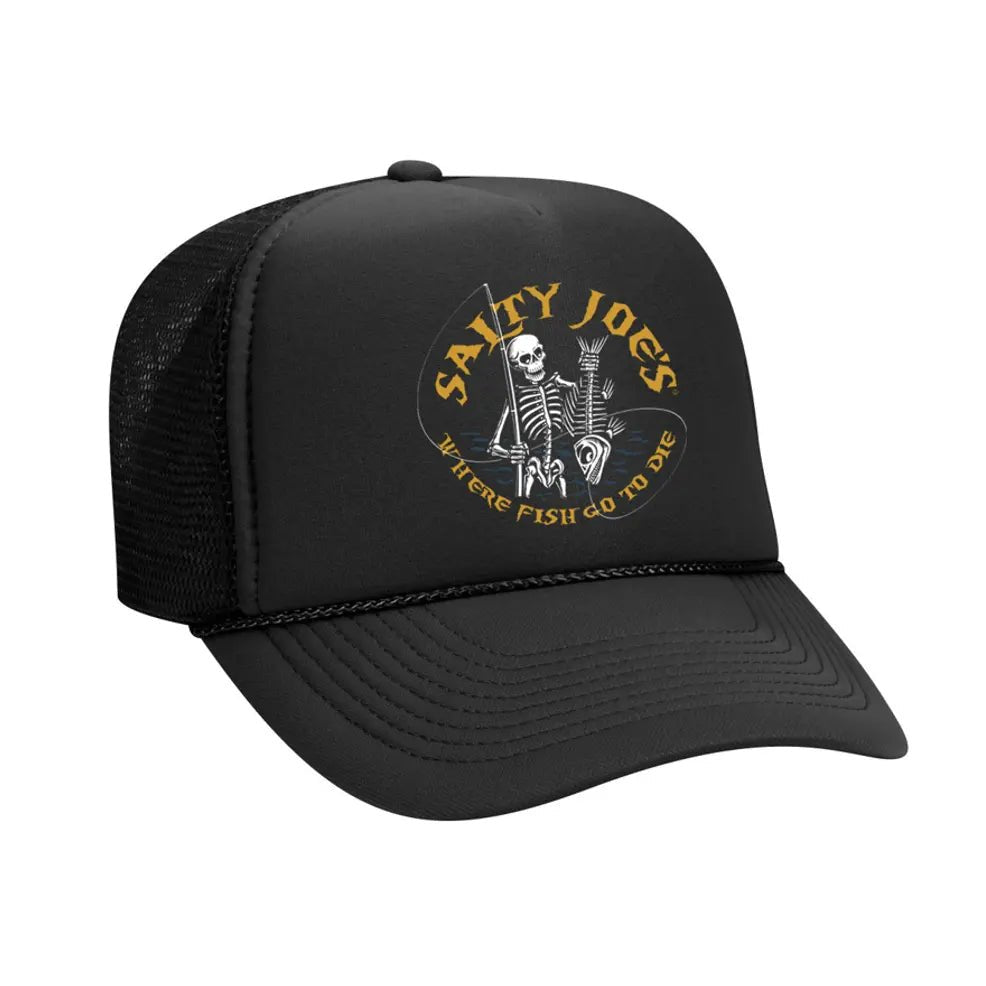 Salty Joe's Fishin' Bones Foam Trucker Hat - Angler's Pro Tackle & Outdoors