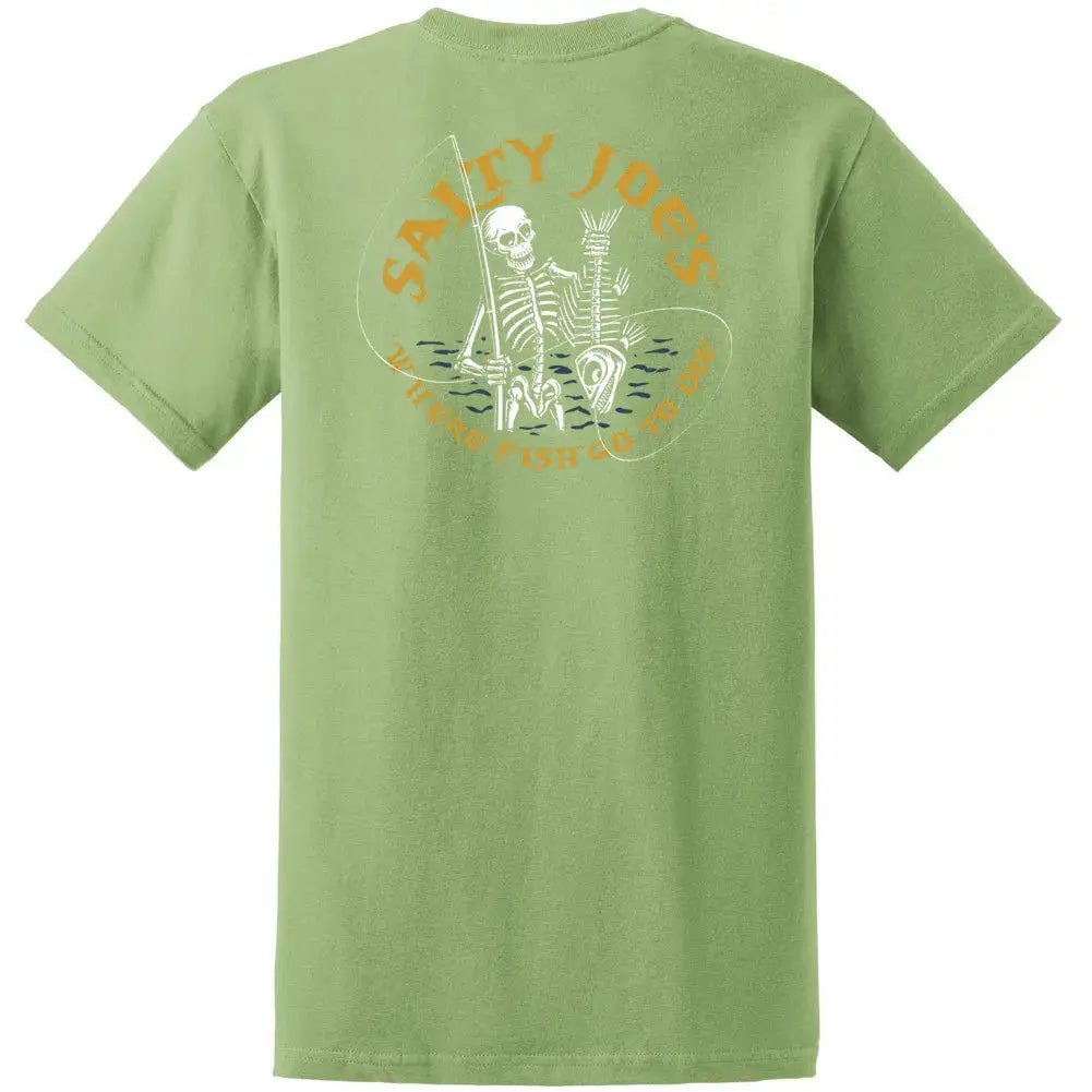 Salty Joe's Fishin' Bones Heavyweight Cotton Tee - Angler's Pro Tackle & Outdoors