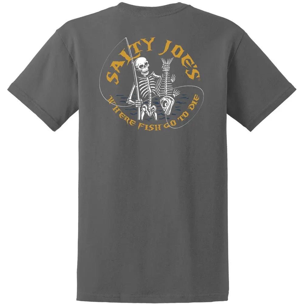 Salty Joe's Fishin' Bones Heavyweight Cotton Tee - Angler's Pro Tackle & Outdoors