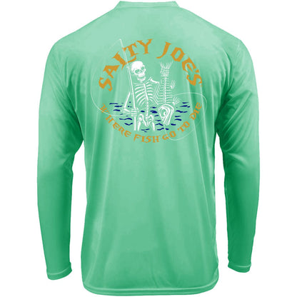 Salty Joe's Fishin' Bones Long Sleeve Sun Shirt - Angler's Pro Tackle & Outdoors