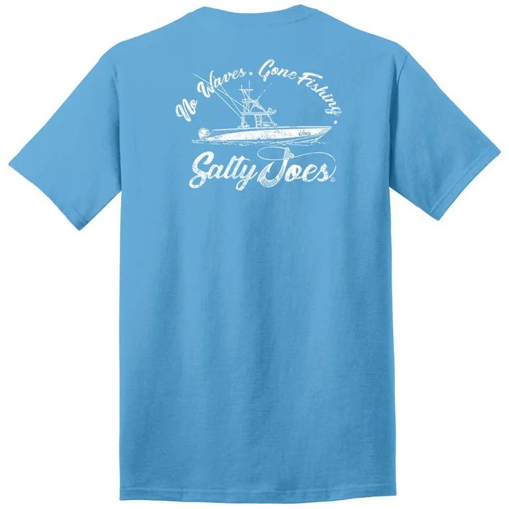 Salty Joe's Fishing Boat Heavyweight Cotton Tee - Angler's Pro Tackle & Outdoors