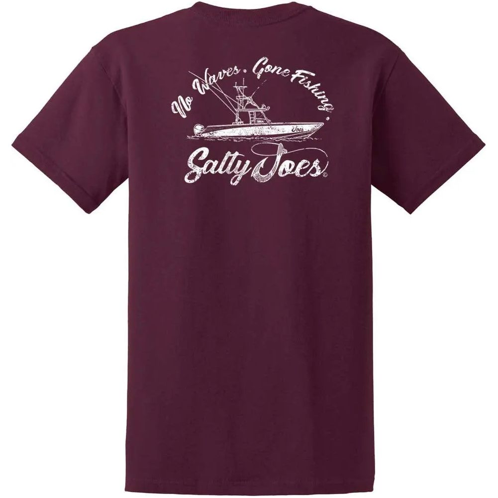 Salty Joe's Fishing Boat Heavyweight Cotton Tee - Angler's Pro Tackle & Outdoors