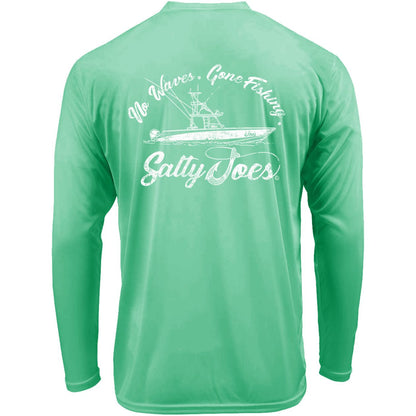Salty Joe's Fishing Boat Long Sleeve Sun Shirt - Angler's Pro Tackle & Outdoors
