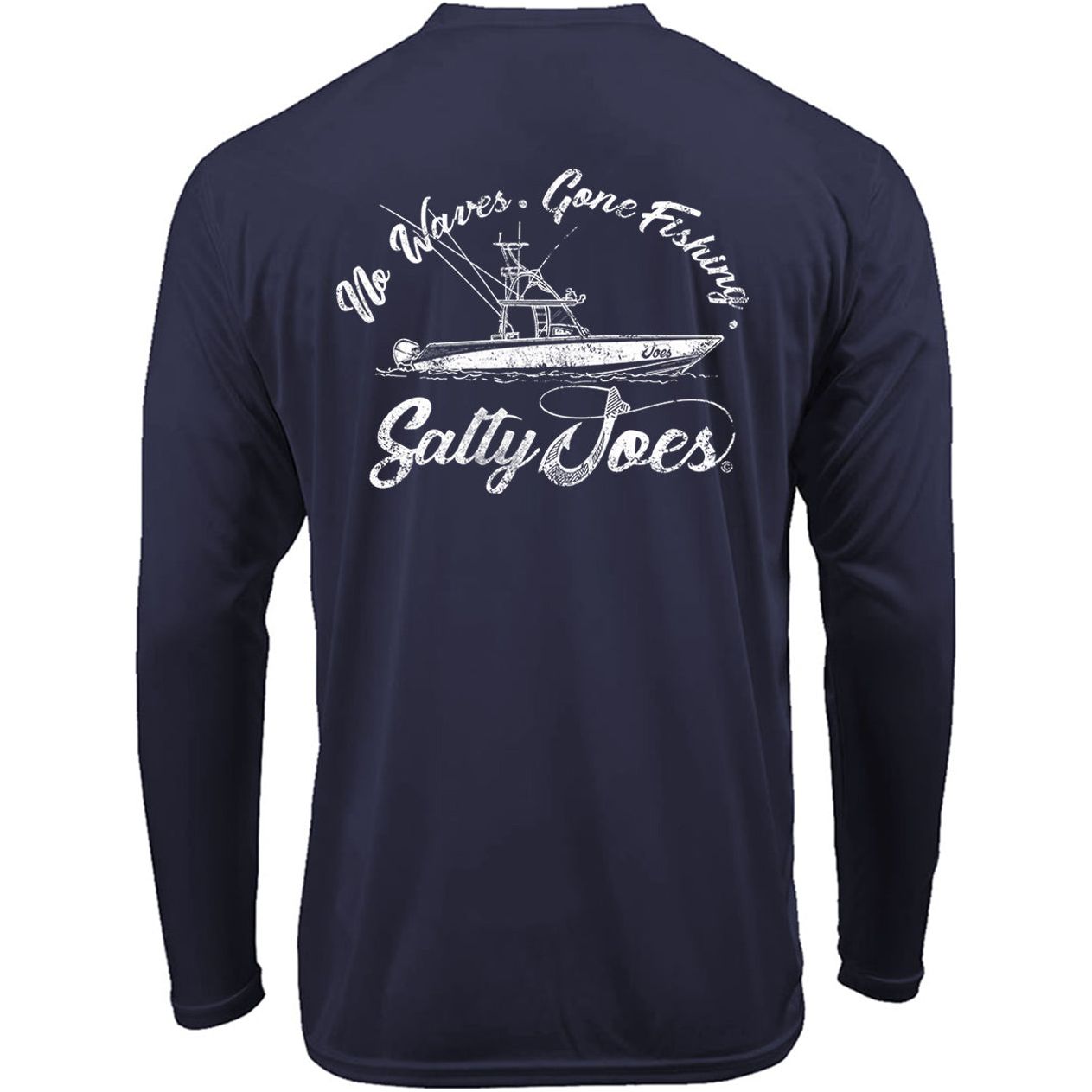 Salty Joe's Fishing Boat Long Sleeve Sun Shirt - Angler's Pro Tackle & Outdoors