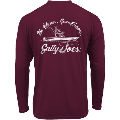 Salty Joe's Fishing Boat Long Sleeve Sun Shirt - Angler's Pro Tackle & Outdoors