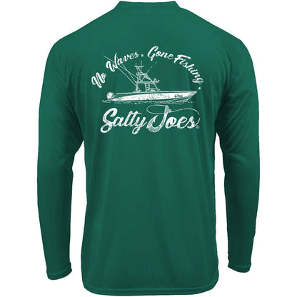 Salty Joe's Fishing Boat Long Sleeve Sun Shirt - Angler's Pro Tackle & Outdoors