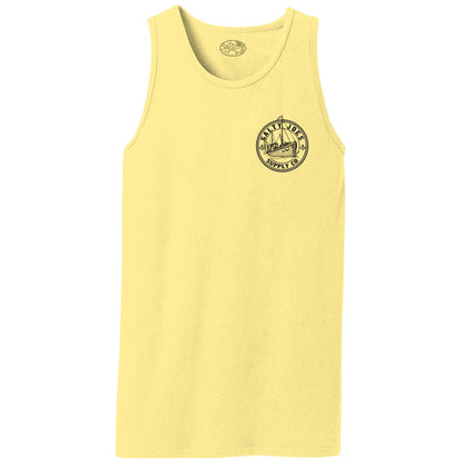 Salty Joe's Fishing Trawler Beach Wash® Garment - Dyed Tank Top - Angler's Pro Tackle & Outdoors