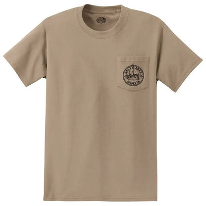 Salty Joe's Fishing Trawler Heavyweight Pocket Tee - Angler's Pro Tackle & Outdoors