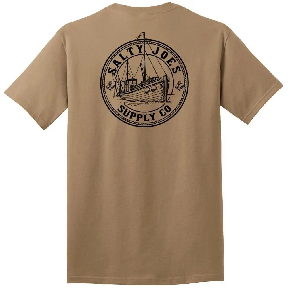 Salty Joe's Fishing Trawler Heavyweight Tee - Angler's Pro Tackle & Outdoors