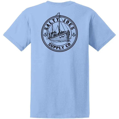 Salty Joe's Fishing Trawler Heavyweight Tee - Angler's Pro Tackle & Outdoors