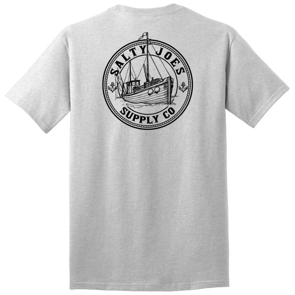 Salty Joe's Fishing Trawler Heavyweight Tee - Angler's Pro Tackle & Outdoors