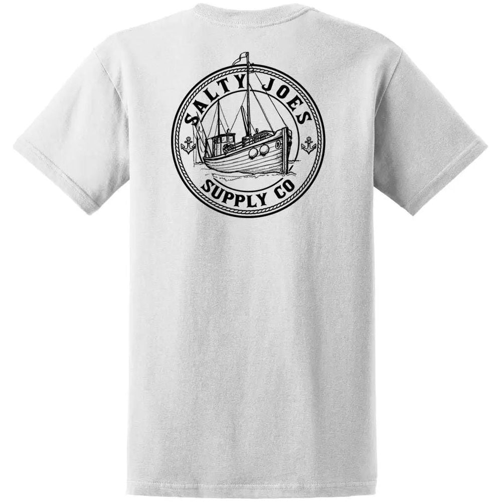 Salty Joe's Fishing Trawler Heavyweight Tee - Angler's Pro Tackle & Outdoors