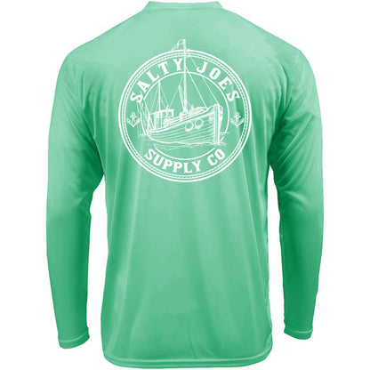 Salty Joe's Fishing Trawler Long Sleeve Sun Shirt - Angler's Pro Tackle & Outdoors