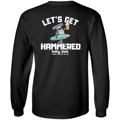 Salty Joe's "Lets Get Hammered" Long Sleeve Tee - Angler's Pro Tackle & Outdoors