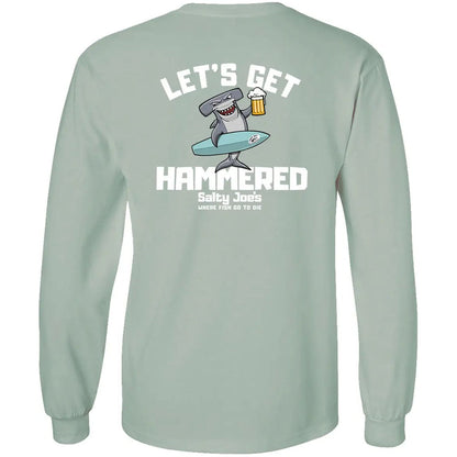 Salty Joe's "Lets Get Hammered" Long Sleeve Tee - Angler's Pro Tackle & Outdoors