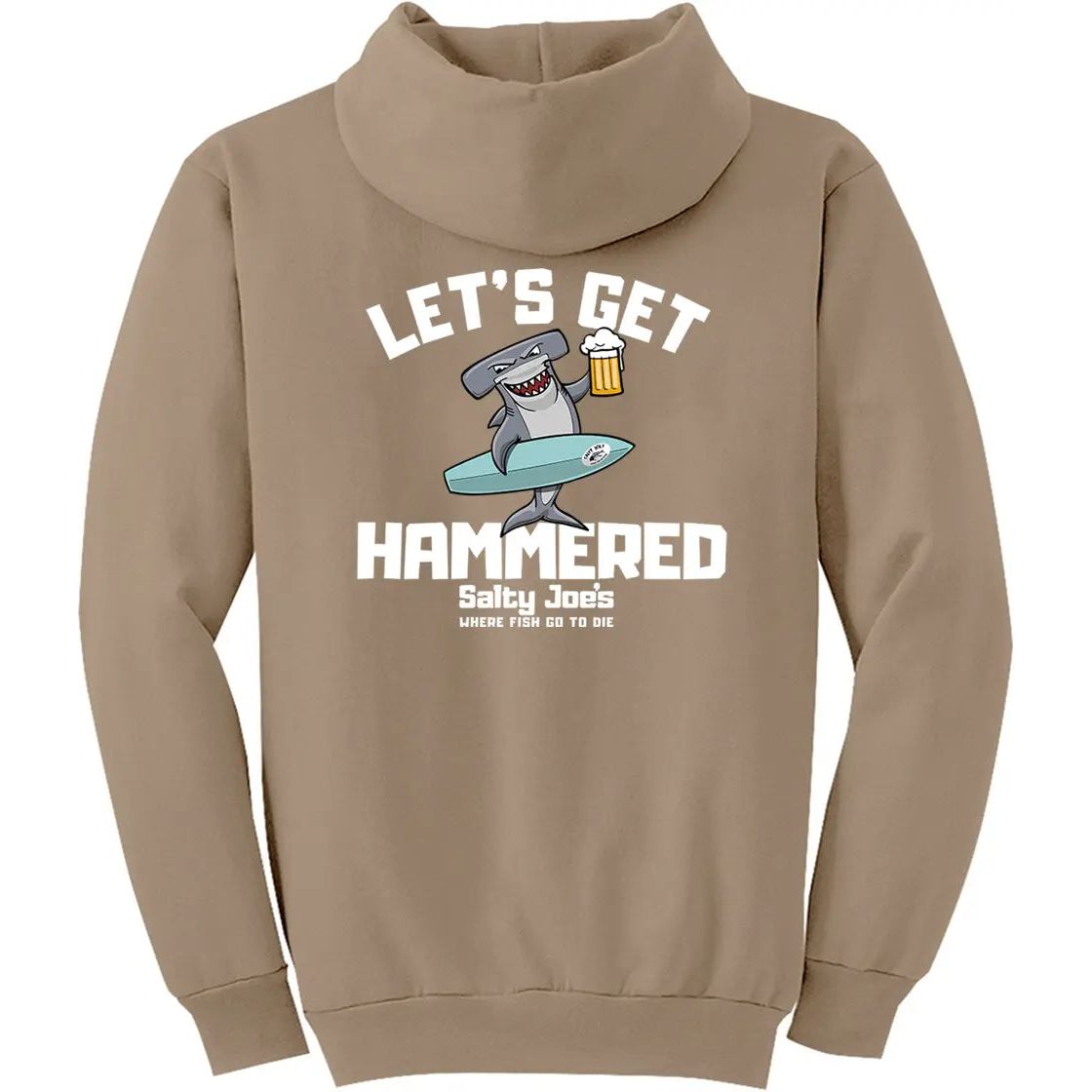 Salty Joe's "Let's Get Hammered" Pullover Hoodie - Angler's Pro Tackle & Outdoors