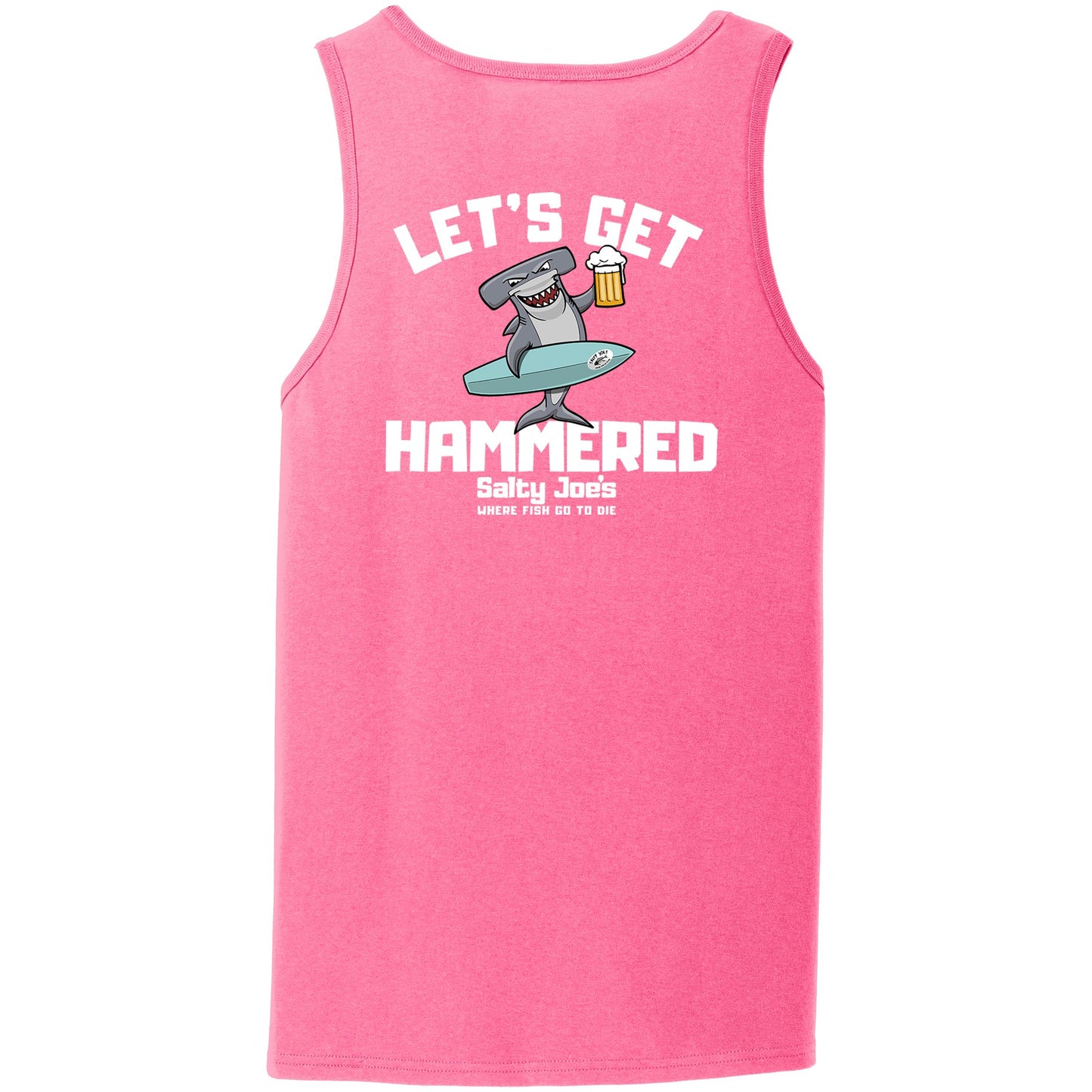 Salty Joe's "Let's Get Hammered" Tank Top - Angler's Pro Tackle & Outdoors