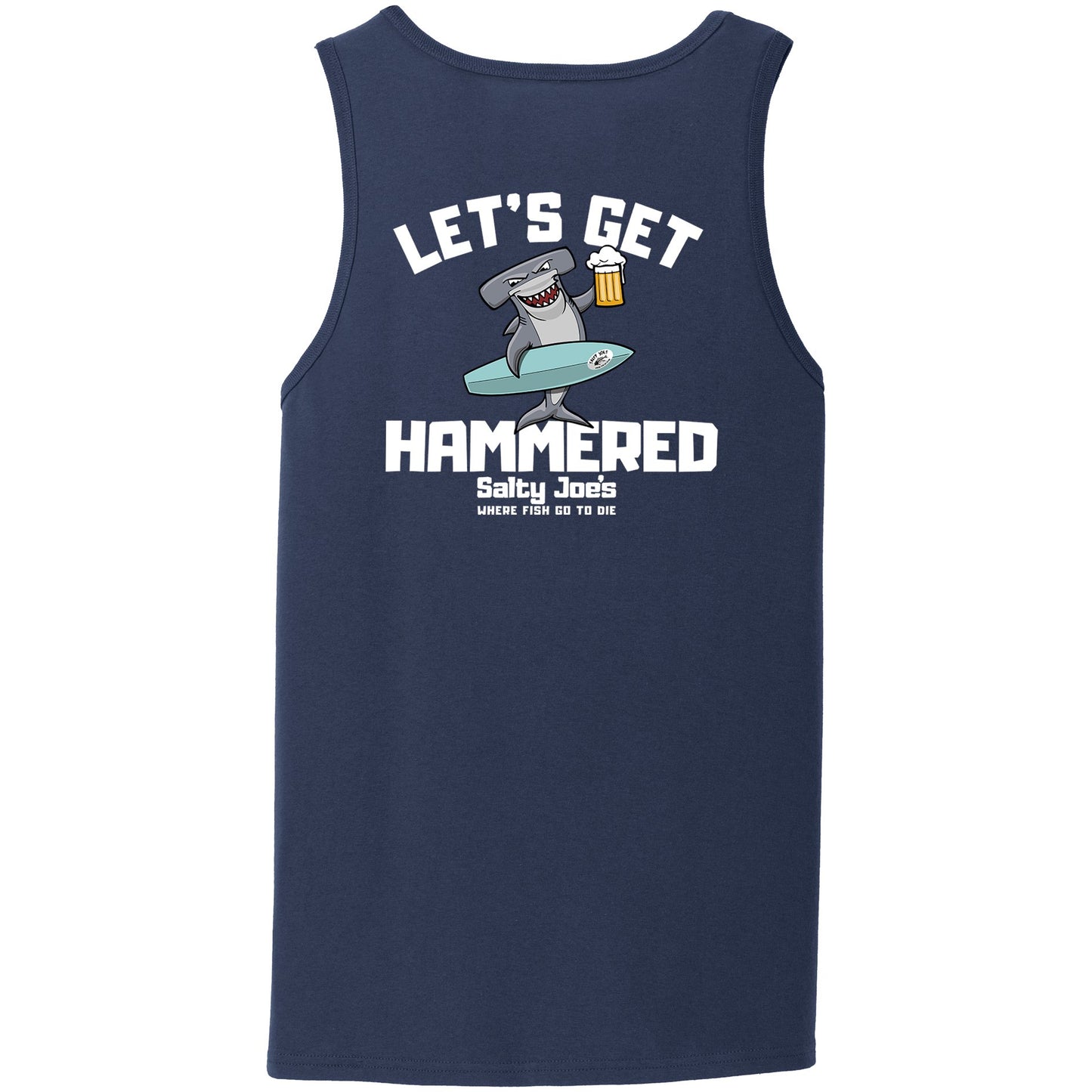 Salty Joe's "Let's Get Hammered" Tank Top - Angler's Pro Tackle & Outdoors