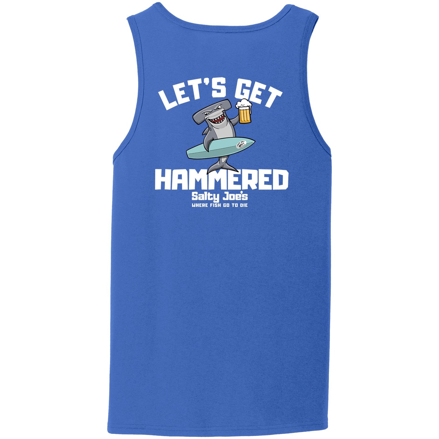 Salty Joe's "Let's Get Hammered" Tank Top - Angler's Pro Tackle & Outdoors