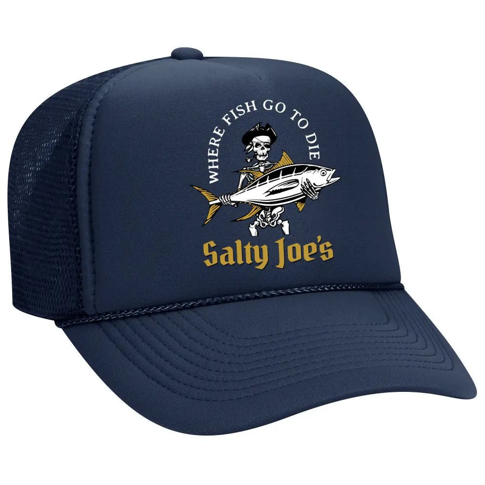 Salty Joe's Ol' Angler Beach Trucker Hat - Angler's Pro Tackle & Outdoors