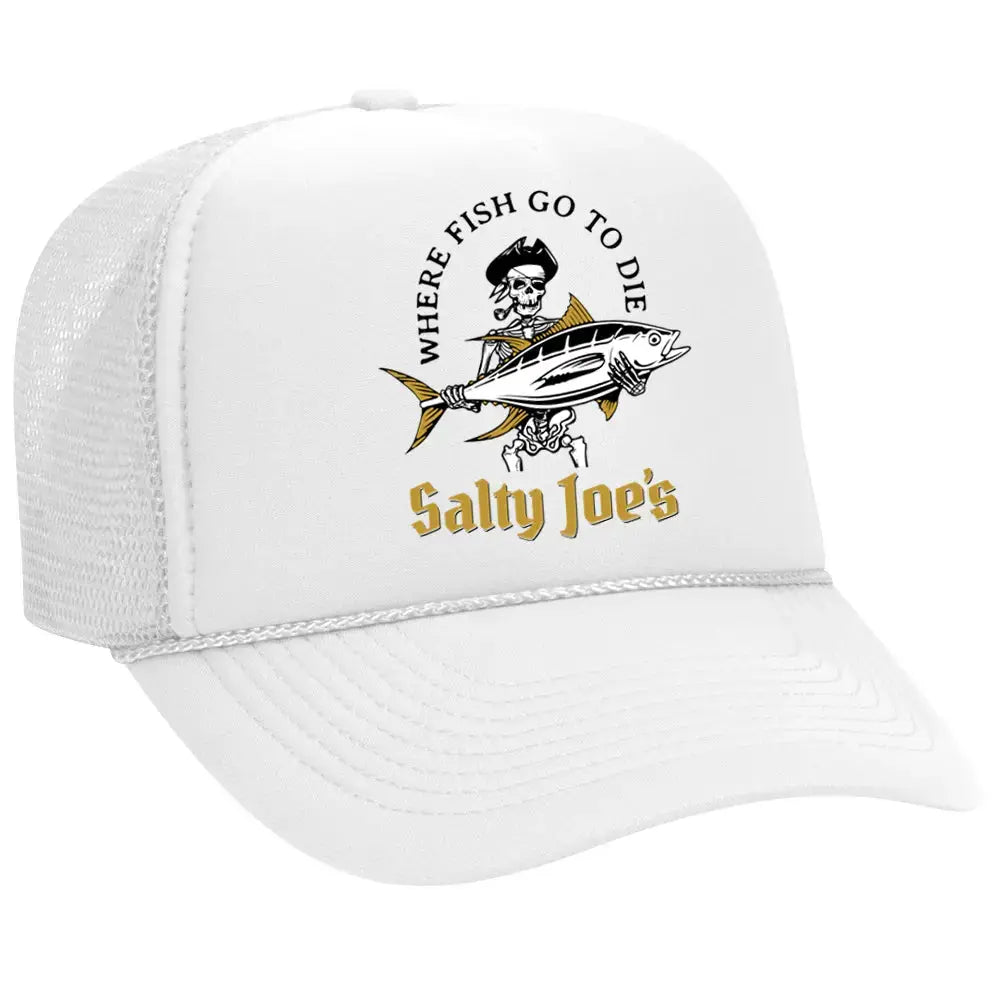 Salty Joe's Ol' Angler Beach Trucker Hat - Angler's Pro Tackle & Outdoors