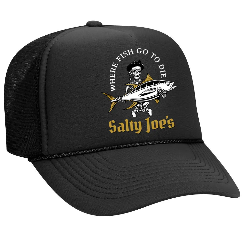 Salty Joe's Ol' Angler Beach Trucker Hat - Angler's Pro Tackle & Outdoors