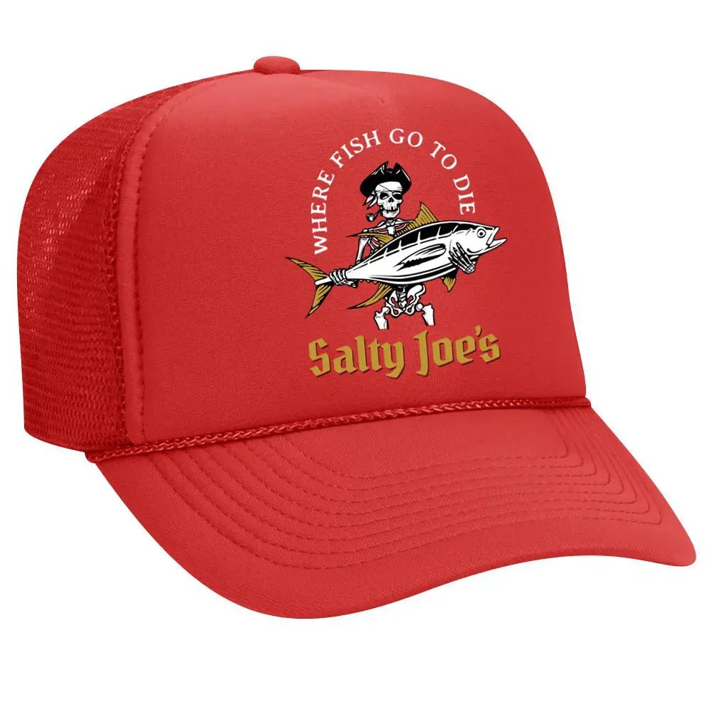 Salty Joe's Ol' Angler Beach Trucker Hat - Angler's Pro Tackle & Outdoors