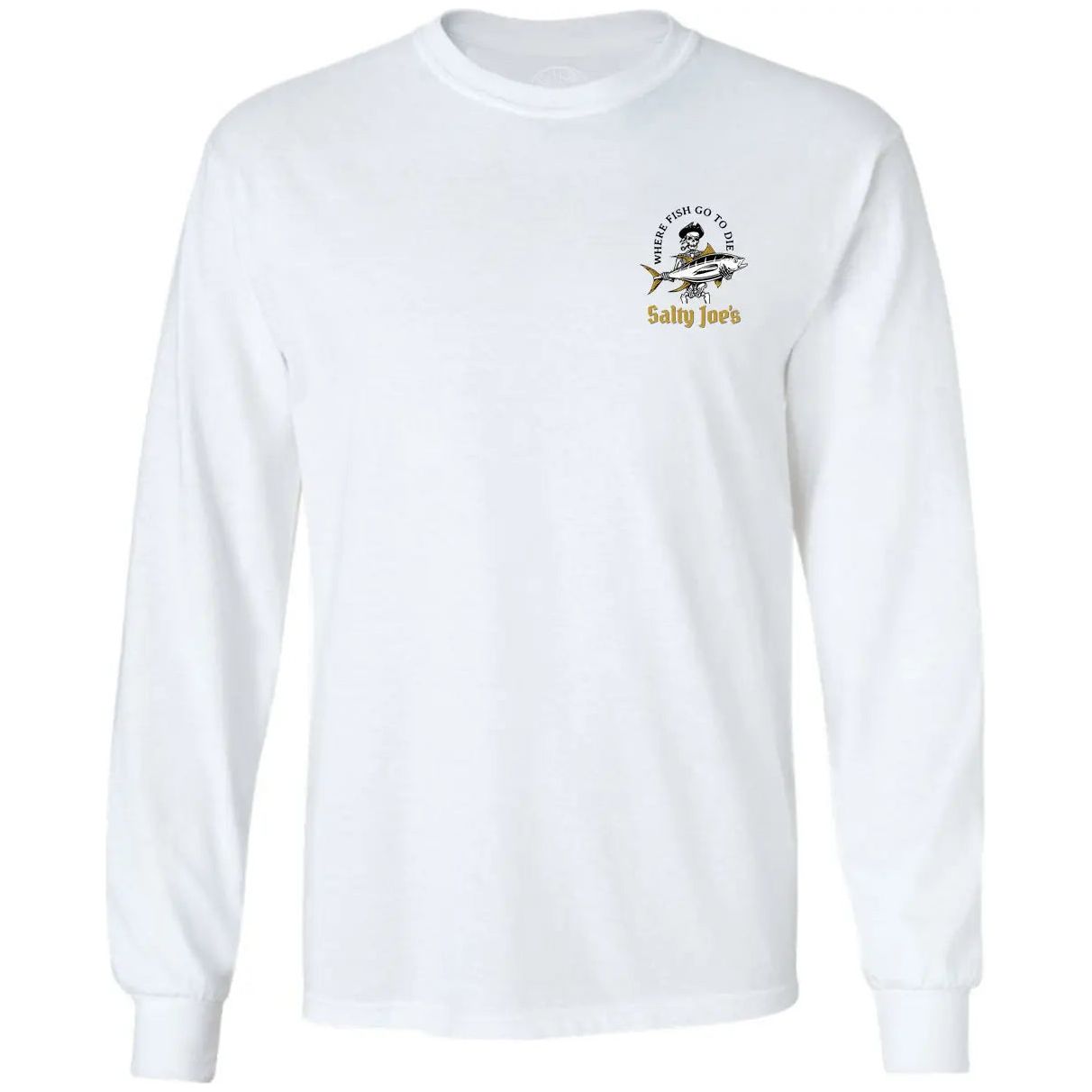 Salty Joe's Ol' Angler Fishing Long Sleeve T Shirt - Angler's Pro Tackle & Outdoors