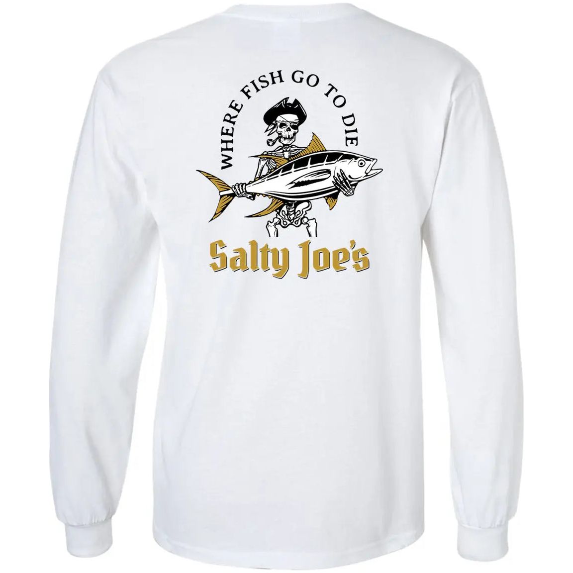 Salty Joe's Ol' Angler Fishing Long Sleeve T Shirt - Angler's Pro Tackle & Outdoors