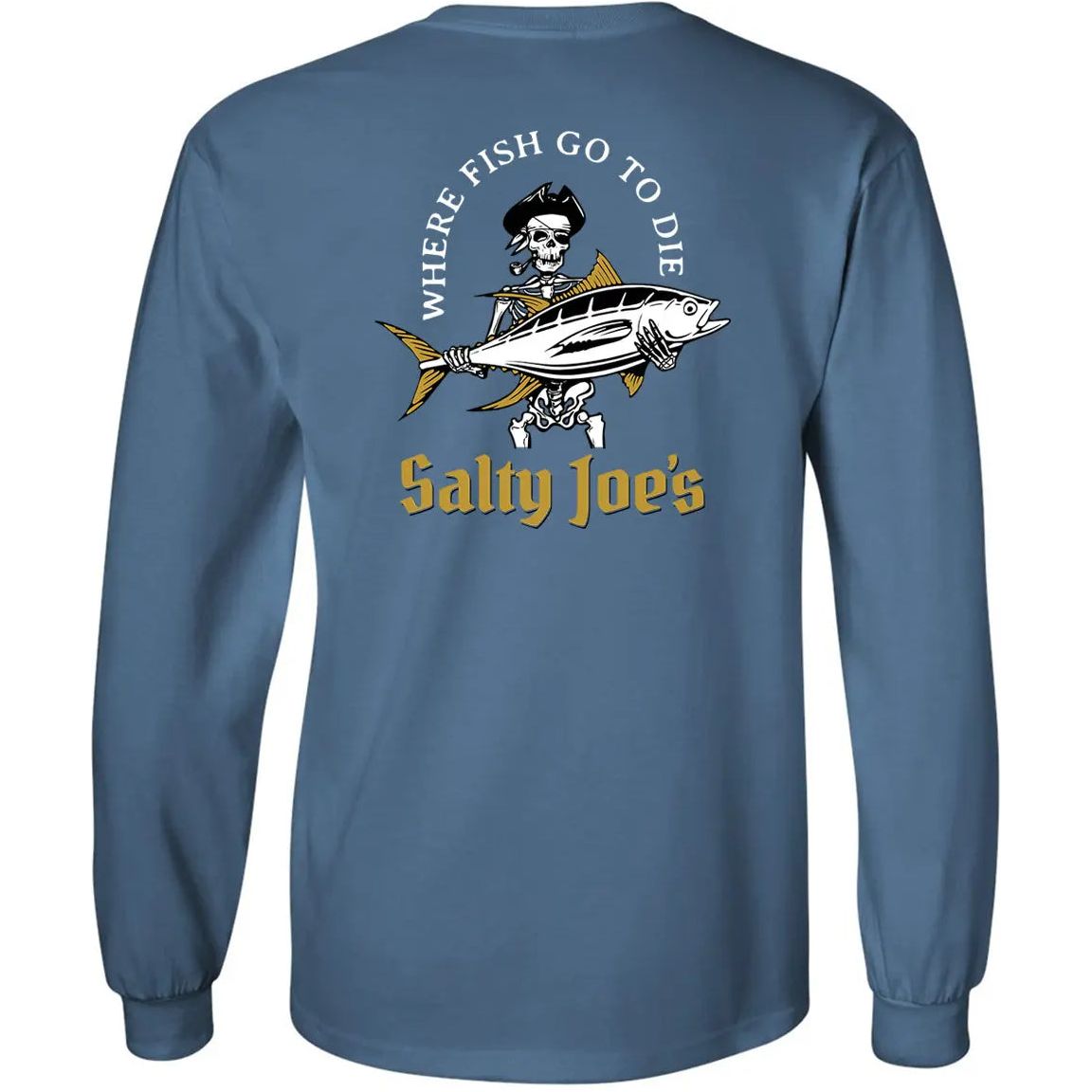 Salty Joe's Ol' Angler Fishing Long Sleeve T Shirt - Angler's Pro Tackle & Outdoors