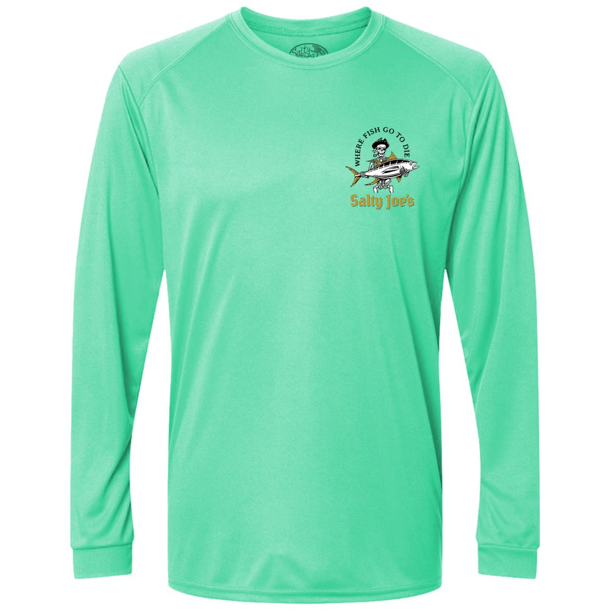 Salty Joe's Ol' Angler Long Sleeve Sun Shirt - Angler's Pro Tackle & Outdoors