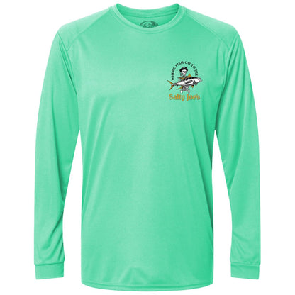 Salty Joe's Ol' Angler Long Sleeve Sun Shirt - Angler's Pro Tackle & Outdoors