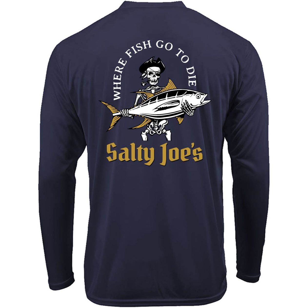 Salty Joe's Ol' Angler Long Sleeve Sun Shirt - Angler's Pro Tackle & Outdoors