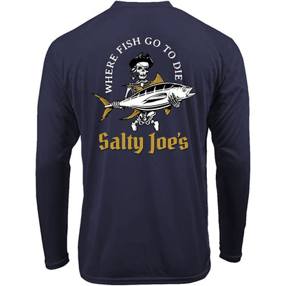 Salty Joe's Ol' Angler Long Sleeve Sun Shirt - Angler's Pro Tackle & Outdoors