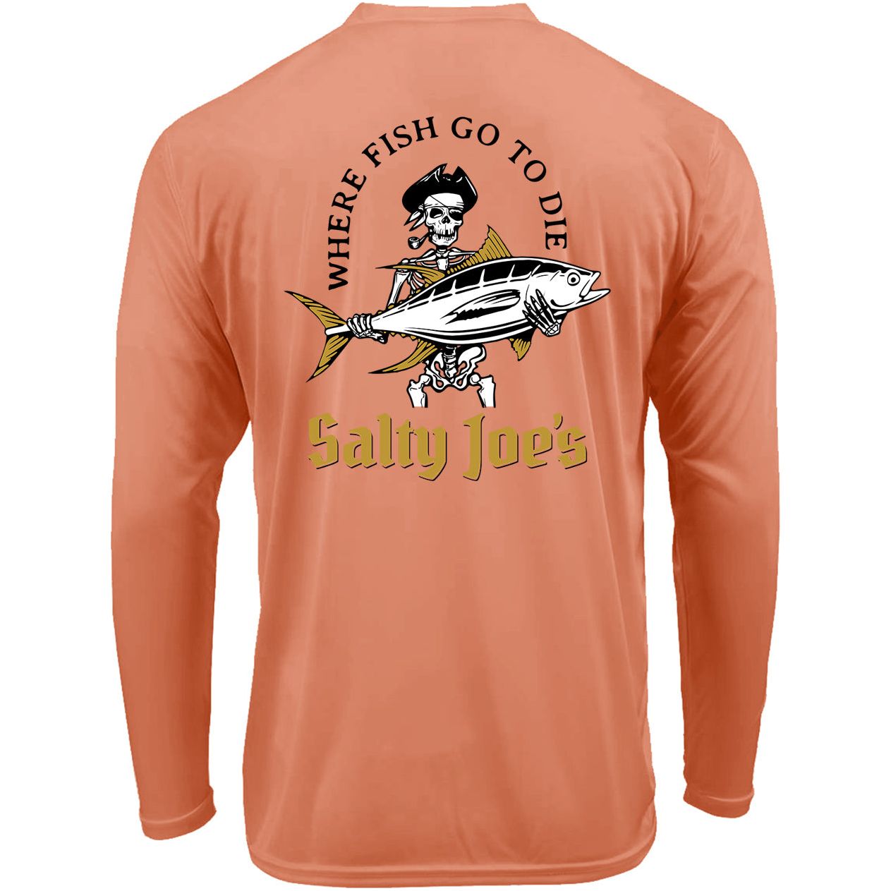 Salty Joe's Ol' Angler Long Sleeve Sun Shirt - Angler's Pro Tackle & Outdoors