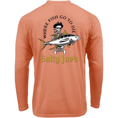 Salty Joe's Ol' Angler Long Sleeve Sun Shirt - Angler's Pro Tackle & Outdoors