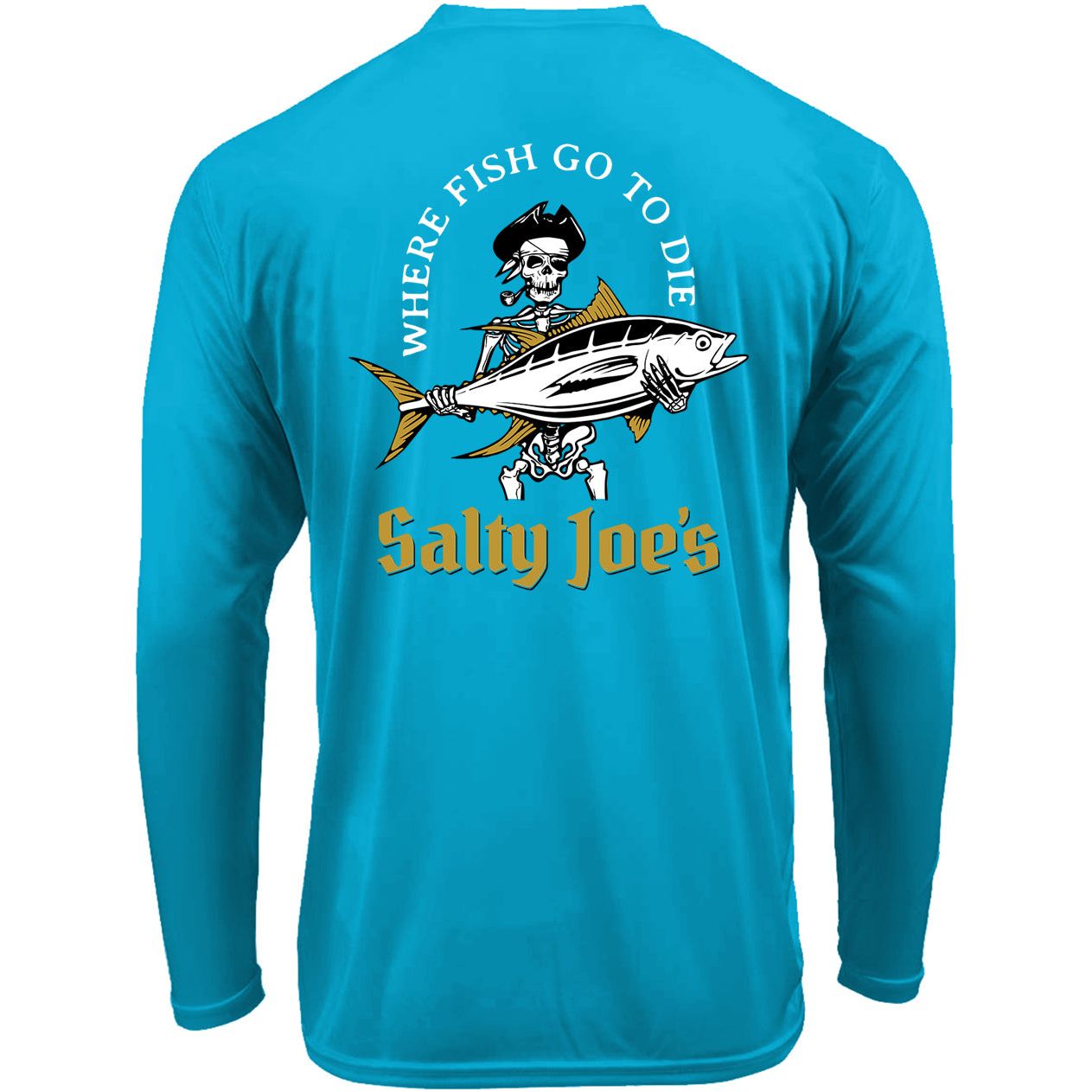 Salty Joe's Ol' Angler Long Sleeve Sun Shirt - Angler's Pro Tackle & Outdoors