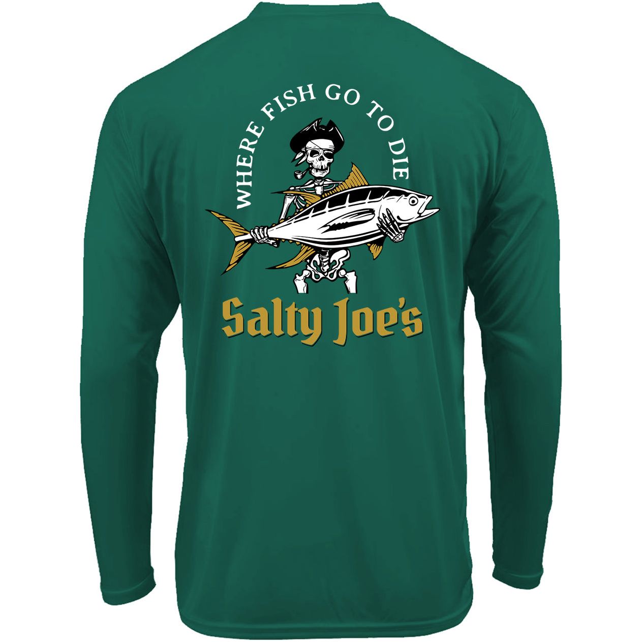 Salty Joe's Ol' Angler Long Sleeve Sun Shirt - Angler's Pro Tackle & Outdoors