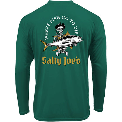 Salty Joe's Ol' Angler Long Sleeve Sun Shirt - Angler's Pro Tackle & Outdoors
