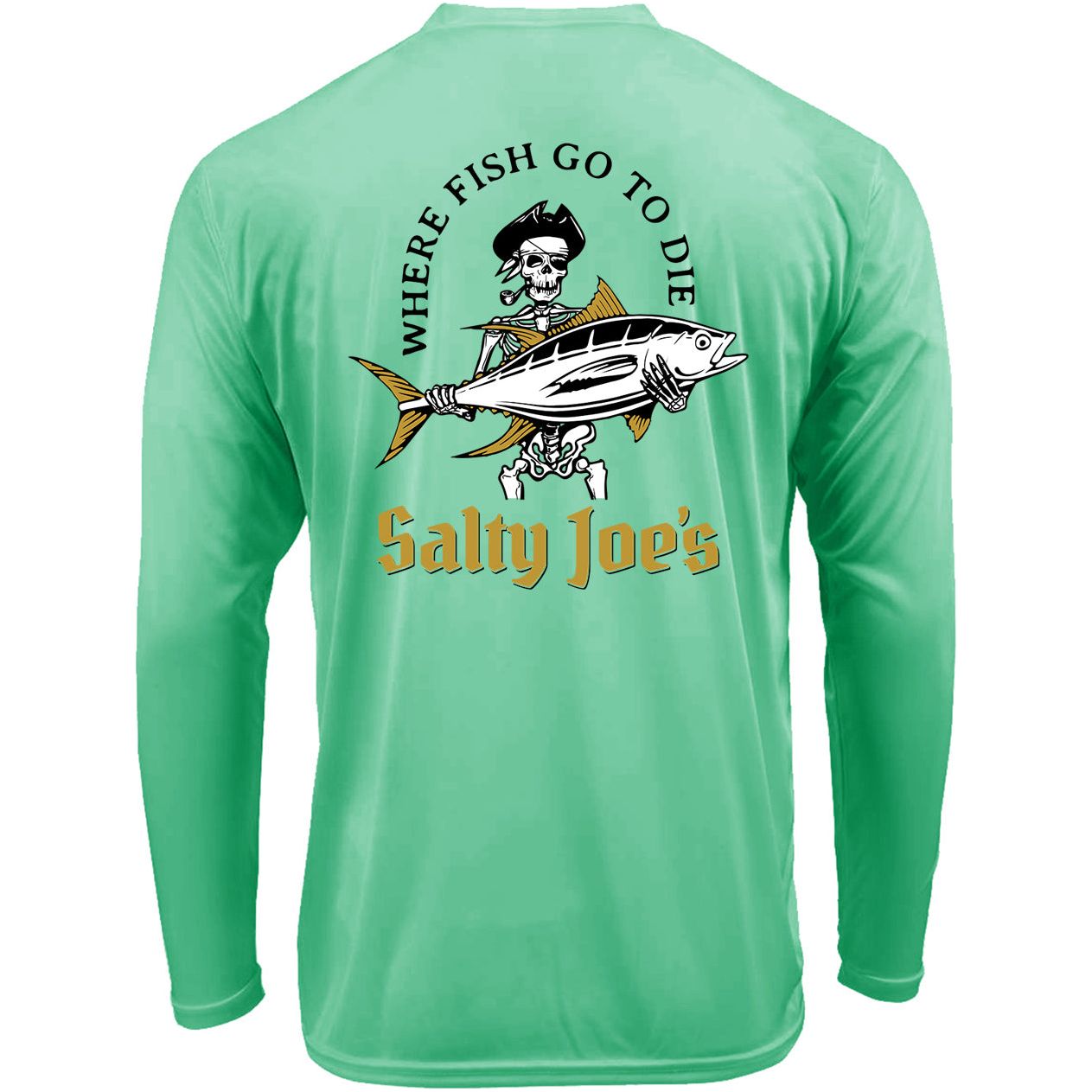 Salty Joe's Ol' Angler Long Sleeve Sun Shirt - Angler's Pro Tackle & Outdoors