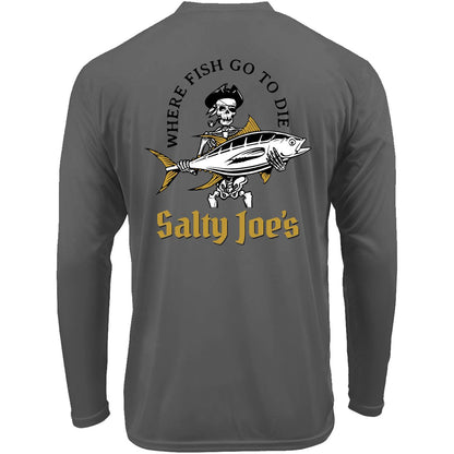 Salty Joe's Ol' Angler Long Sleeve Sun Shirt - Angler's Pro Tackle & Outdoors