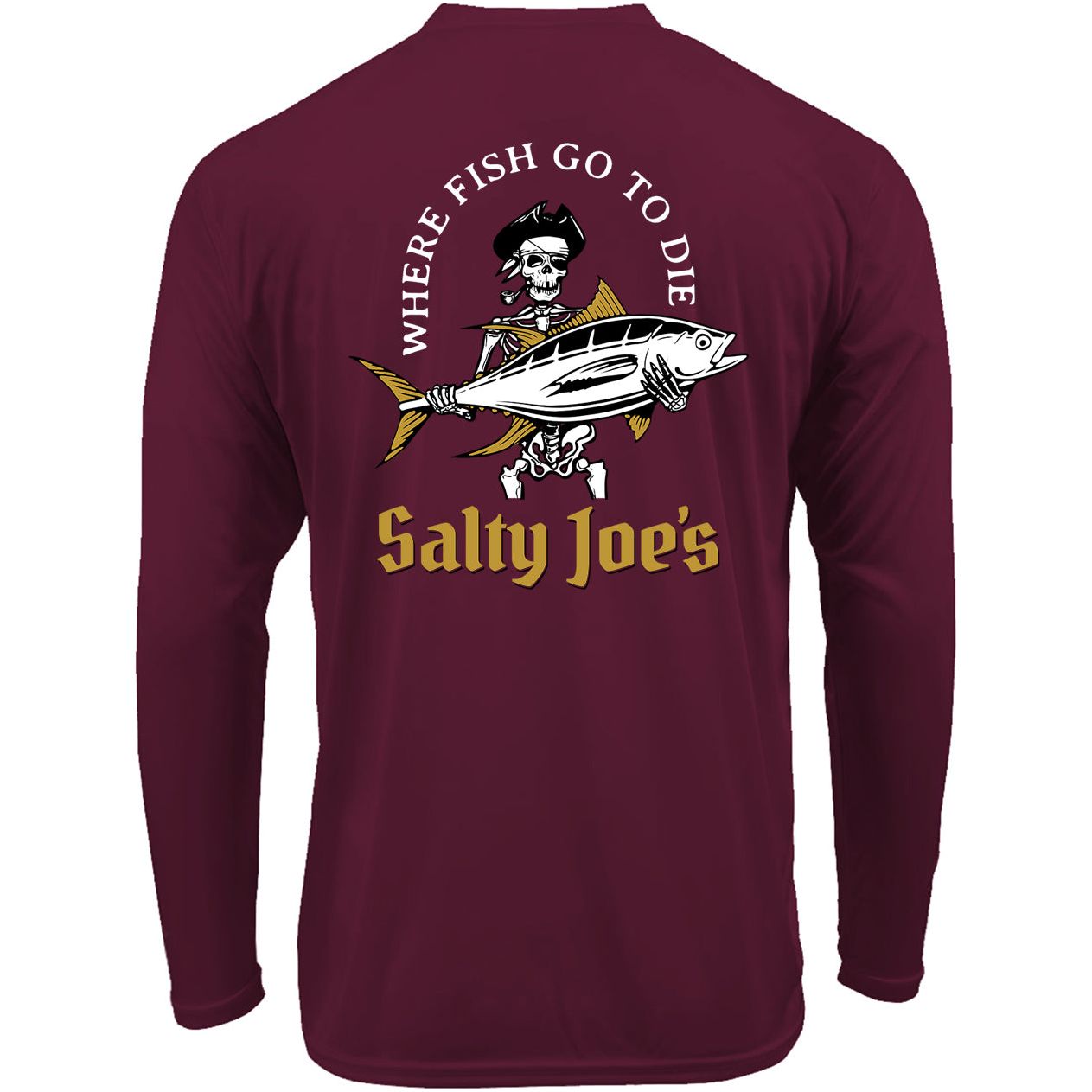 Salty Joe's Ol' Angler Long Sleeve Sun Shirt - Angler's Pro Tackle & Outdoors
