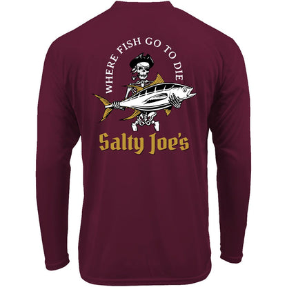 Salty Joe's Ol' Angler Long Sleeve Sun Shirt - Angler's Pro Tackle & Outdoors