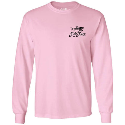 Salty Joe's Skeleton Fish Long Sleeve Tee - Angler's Pro Tackle & Outdoors