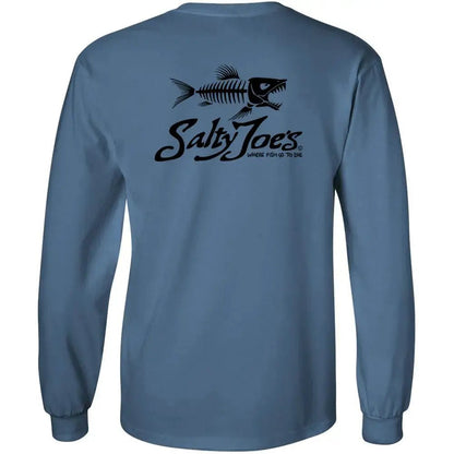 Salty Joe's Skeleton Fish Long Sleeve Tee - Angler's Pro Tackle & Outdoors